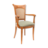 Canne-backed chair