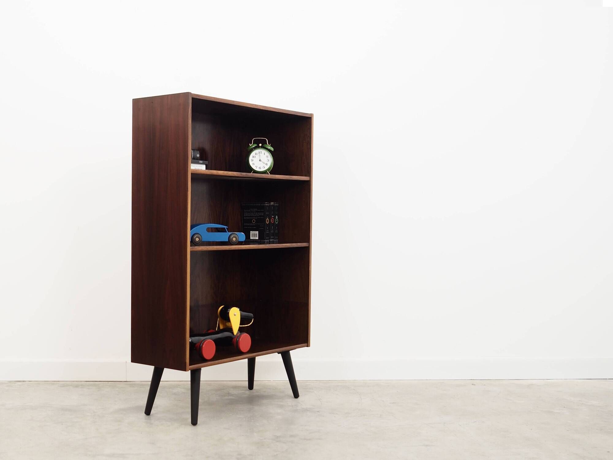 Mahogany bookcase, Danish design, 1970s, production: Denmark
