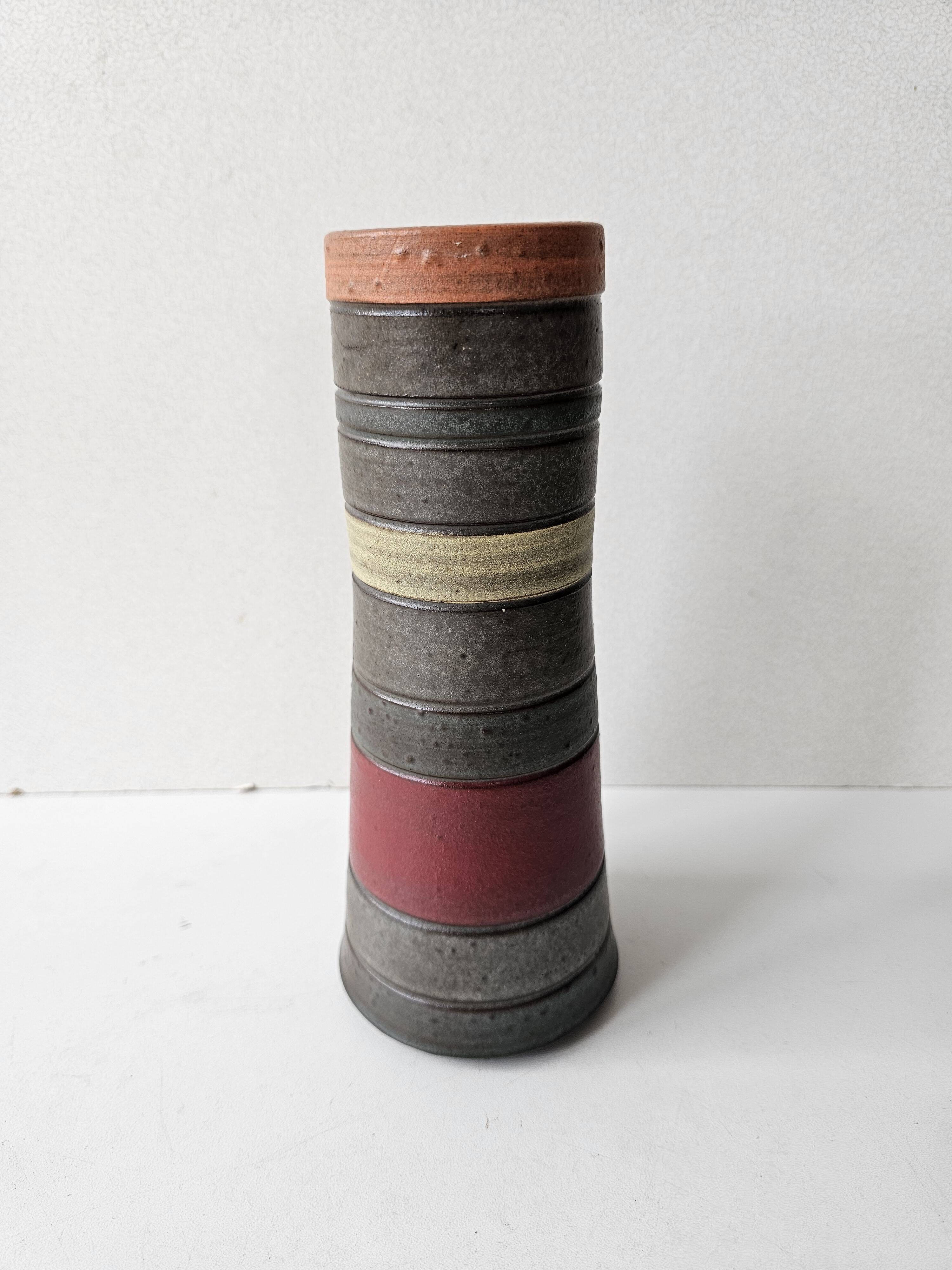 Ceramic vase roll height 22cm