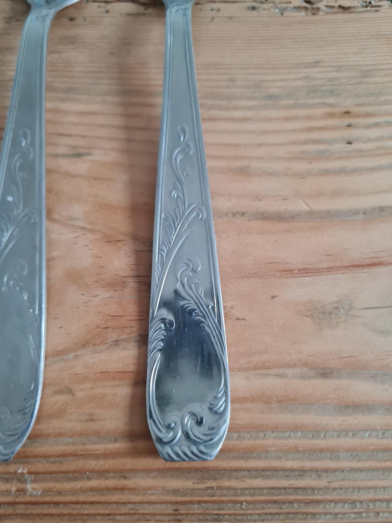 Vintage stainless steel fork