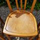 Old bistro chairs