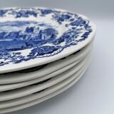 English porcelain plates