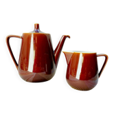 Villeroy & Boch coffee maker and milk jug