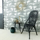 Chaise en rotin peacock