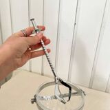 Ice Bucket with Tongs.