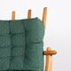 Grand French armchair in solid oak, Guillerme and Chambron Your House