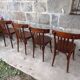 Chaises bistrot Luterma, set de 4