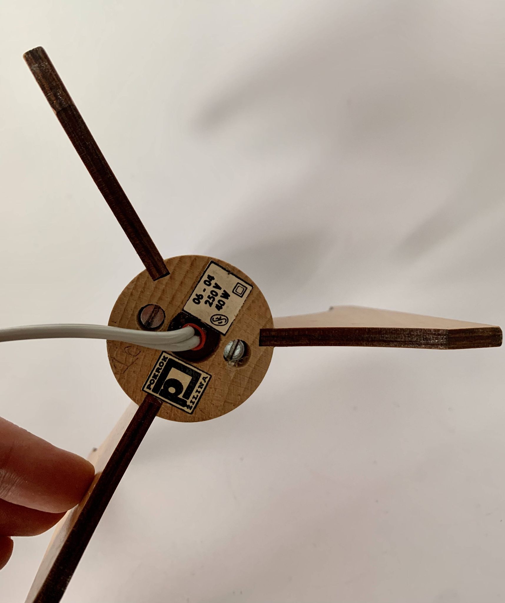 Lampe de table pokrok žilina', tchécoslovaquie, années 60/70