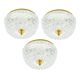 Mid-Century Bubble Glass Ceiling Light / Wall Light by H. Tynell, 1960s