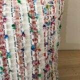 Red tweed cushion Malhia Kent