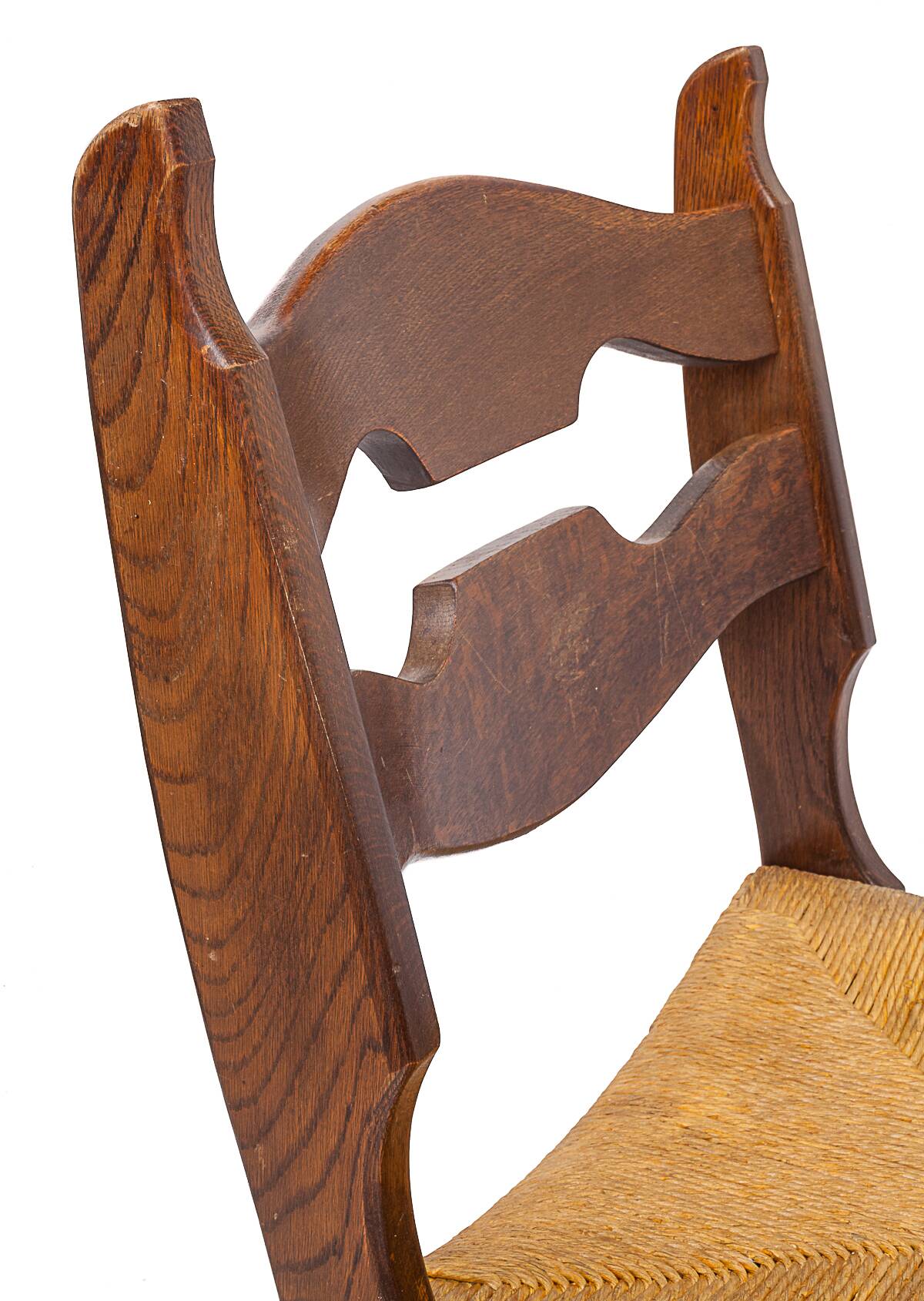 Set of 6 chairs by Guillerme and Chambron