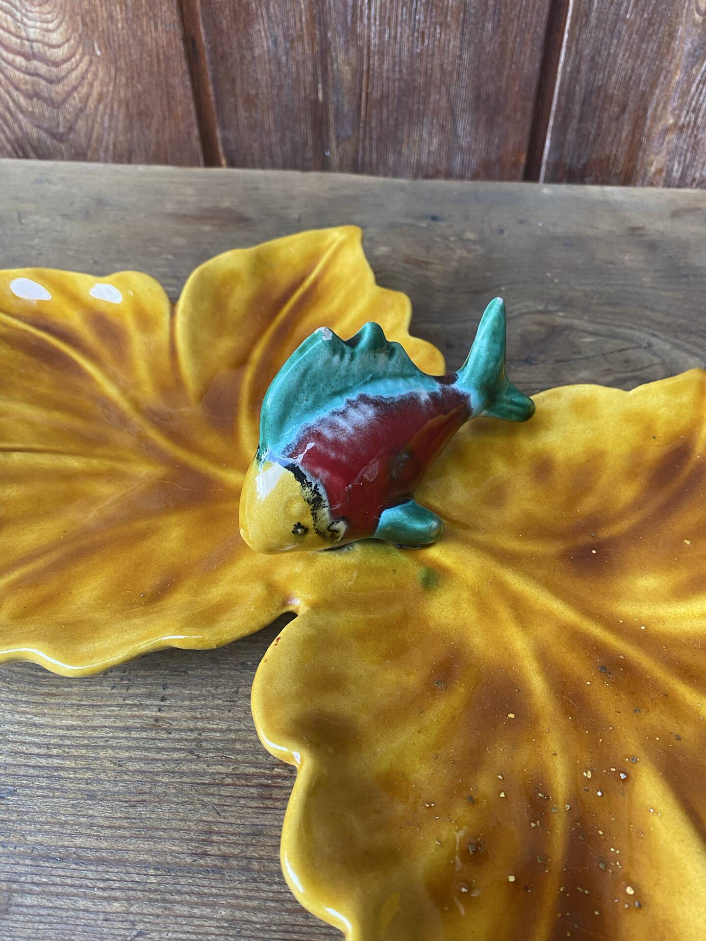 Valauris vintage serving dish