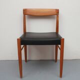 Set of 6 dining chairs teak, H.W. Klein for Bramin