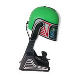 Pop Art green Rothmans Porsche Formula 1 Helmet table lamp by Fase 1970s