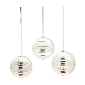 ensemble de 3 lampes