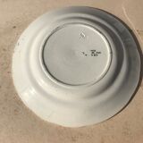 Talking plate "En voyage" n•XII - faience factory Choisy le roi