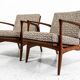 Vintage scandinavian armchairs, Denmark, 60s, Set Of 2