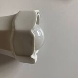 Pair of porcelain wall lights 1950 bathroom
