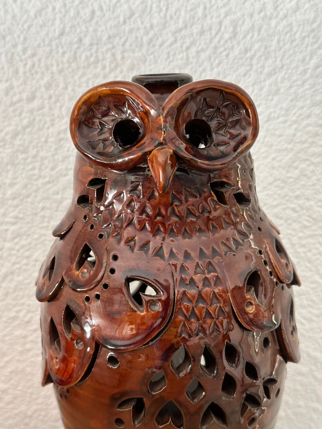 Lamp zoomorphic in ceramic from 1970