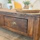 Wooden coffee table