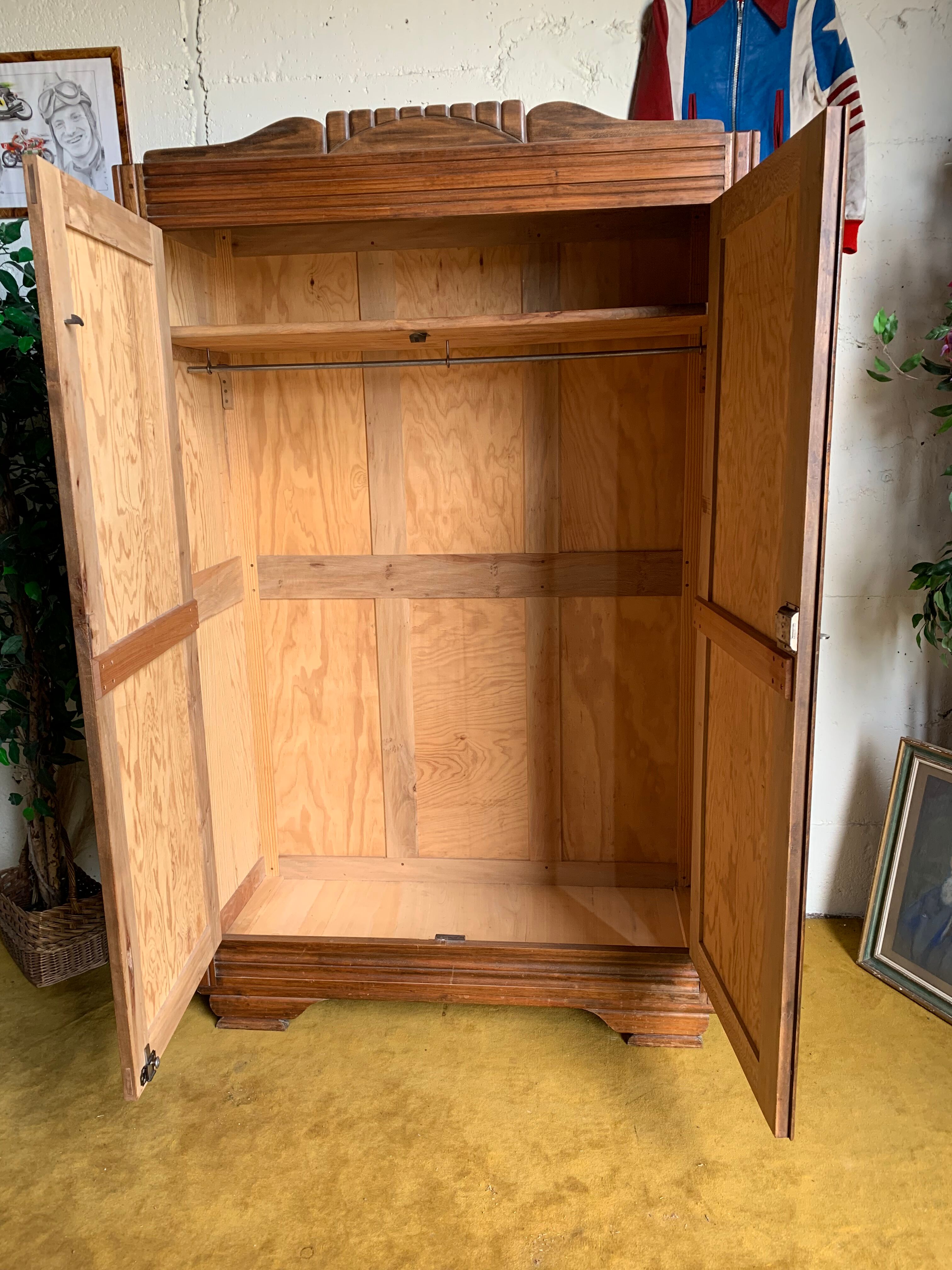 Art-deco wardrobe