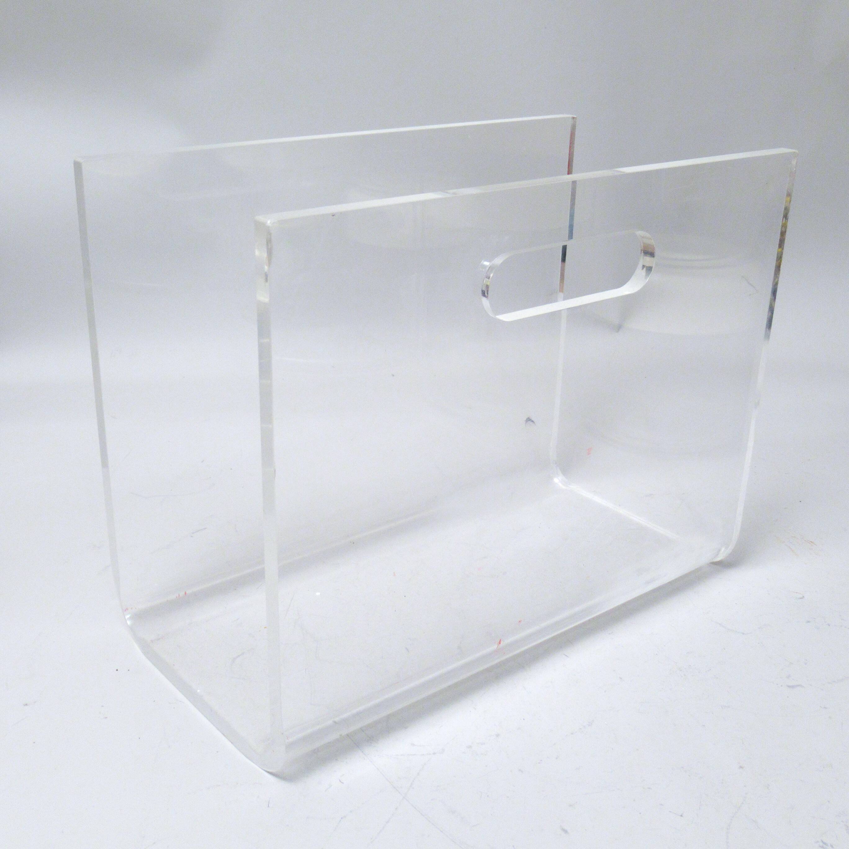 Porte-revue en plexiglas Années 70