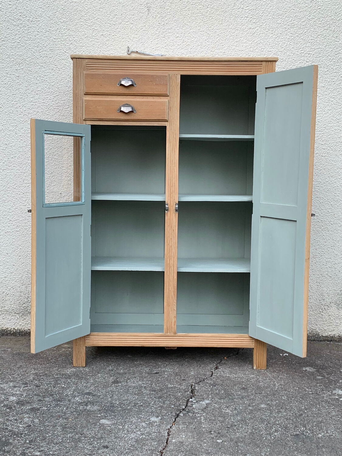 Buffet parisien bois brut 1940
