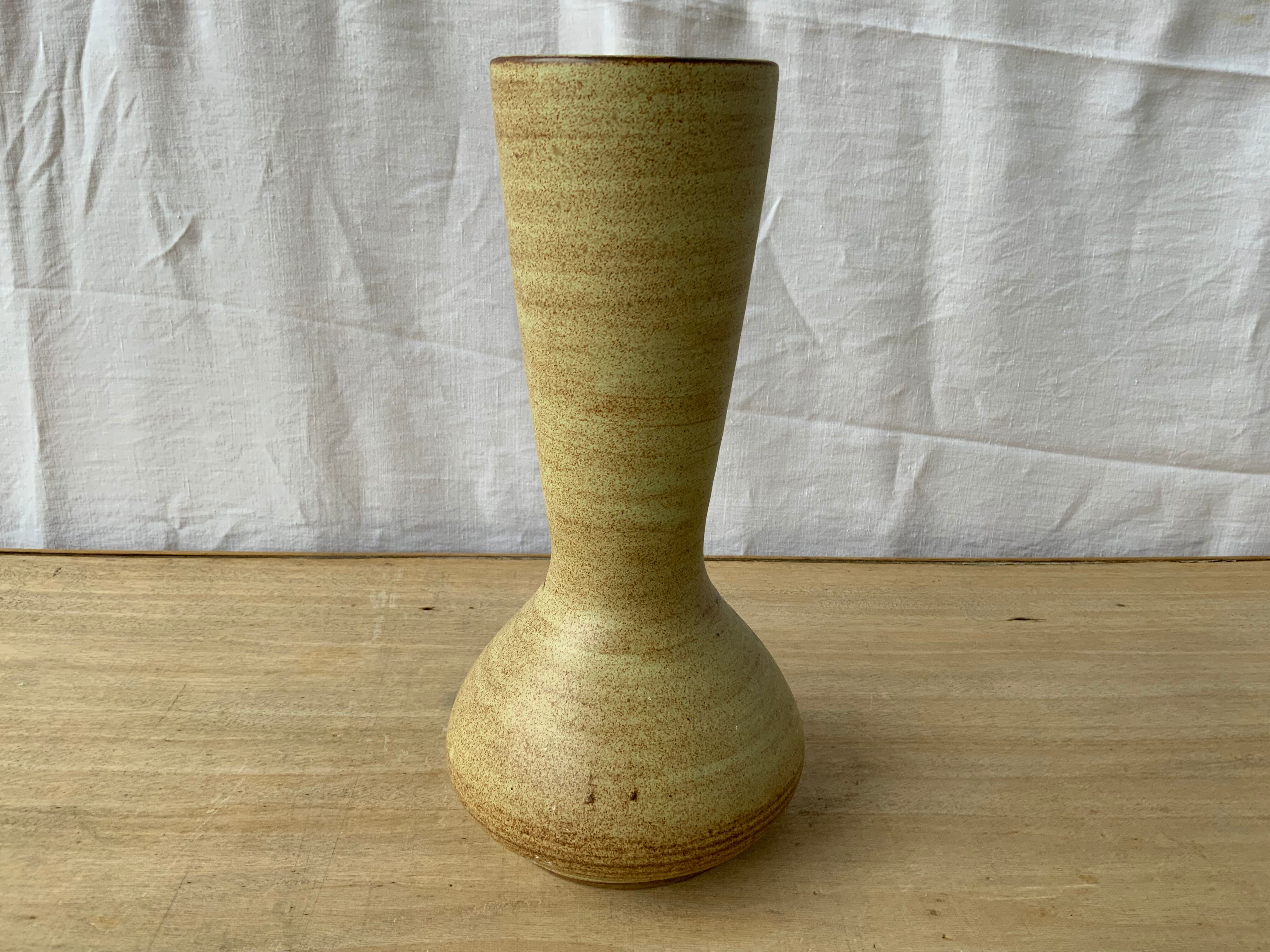 Vallauris sandstone vase