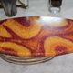 Accolay - Large designer coffee table in resin – Abstract decor – 1970s