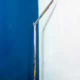 Adjustable floor lamp in chromed metal Italia Anni '70