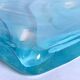 Minimalist Murano sommerso glass block plate