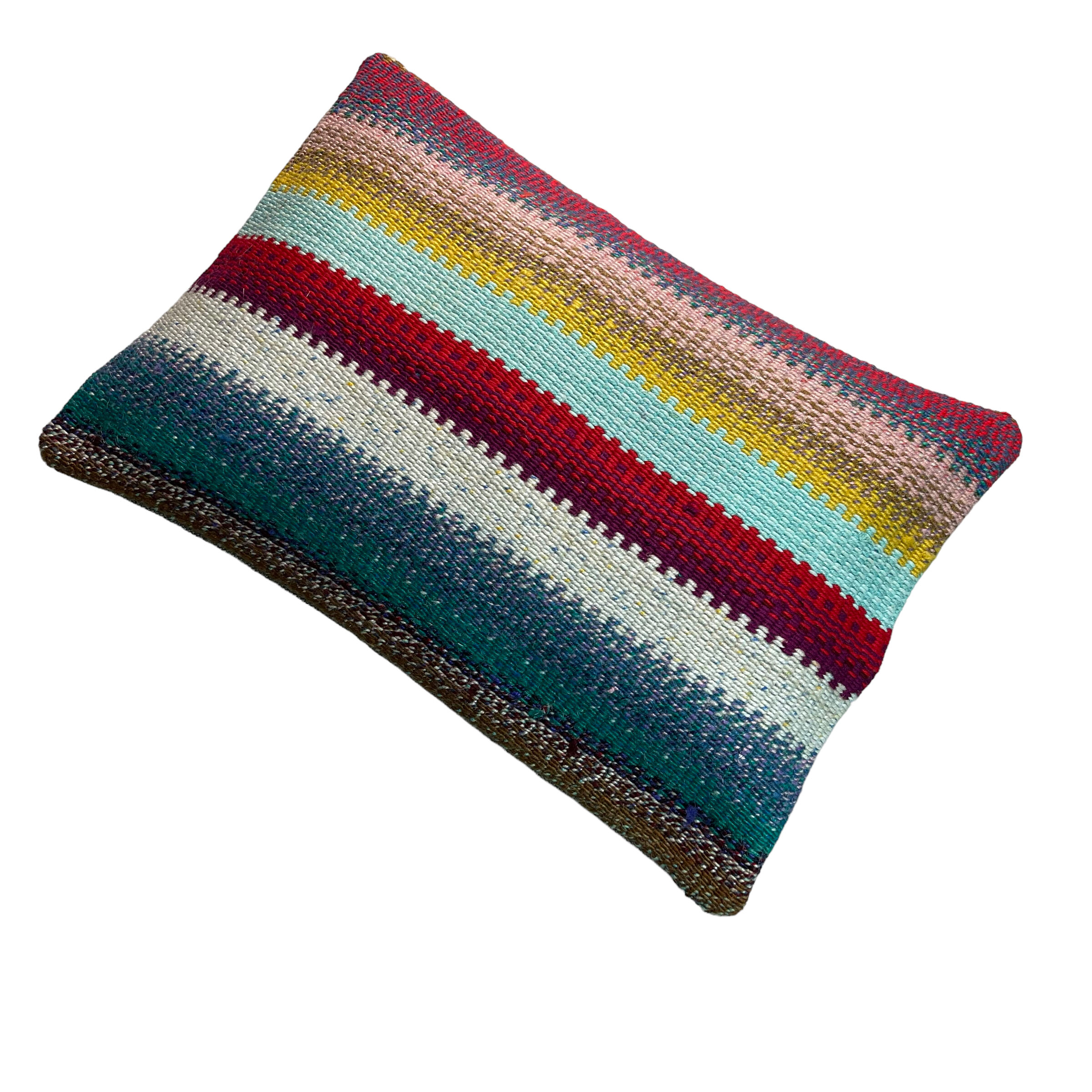 Vintage turkish handmade cushion cover , 30 x 50 cm