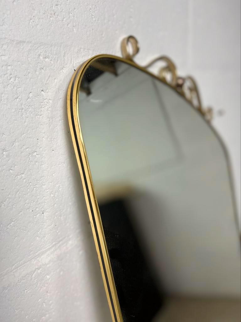 Vintage rockabilly mirror