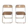 Pair of G.Piretti PLIA chairs