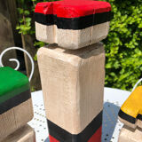 Set of 3 abstract sculptures