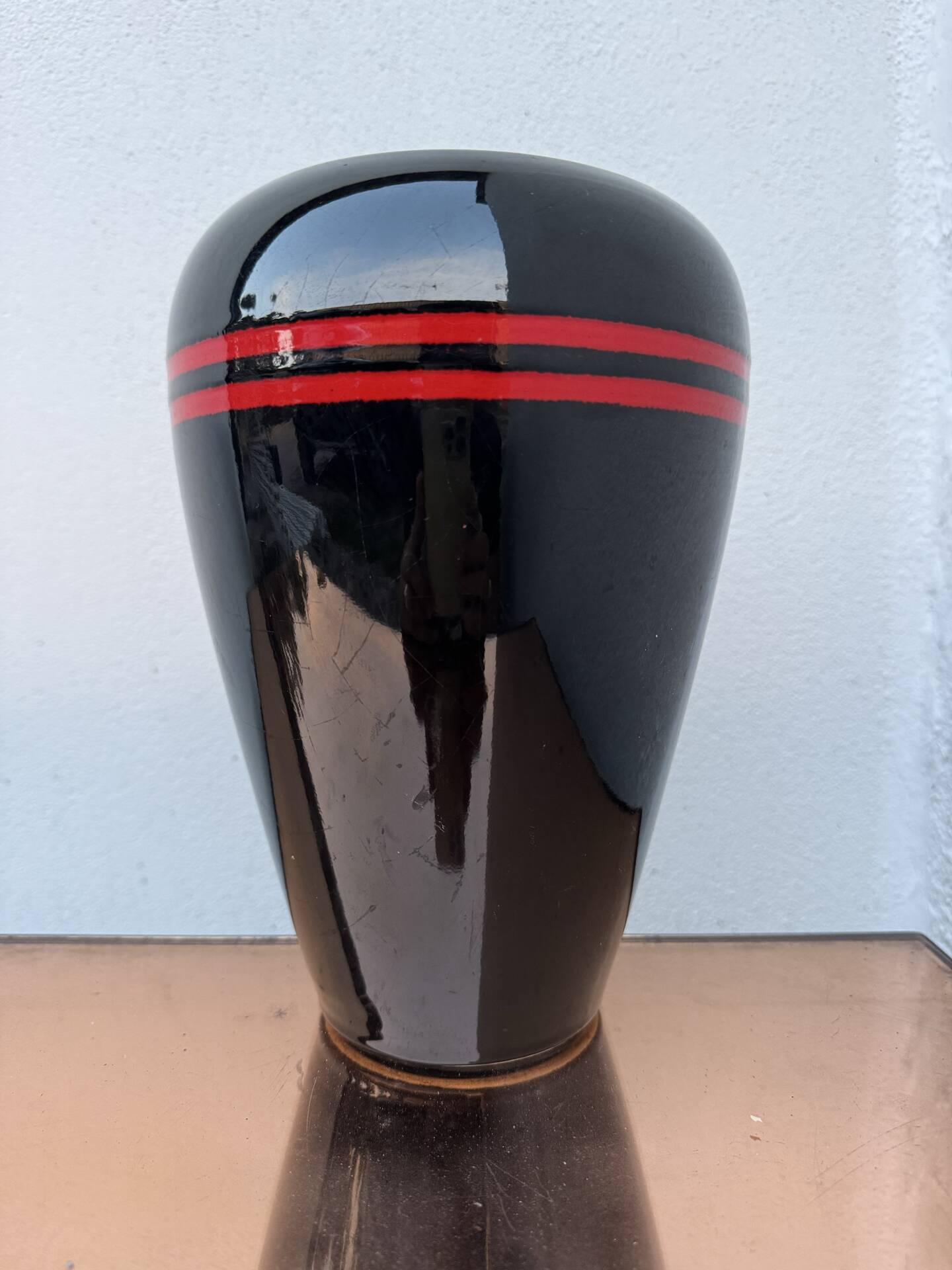 Vase céramique Italie années 70