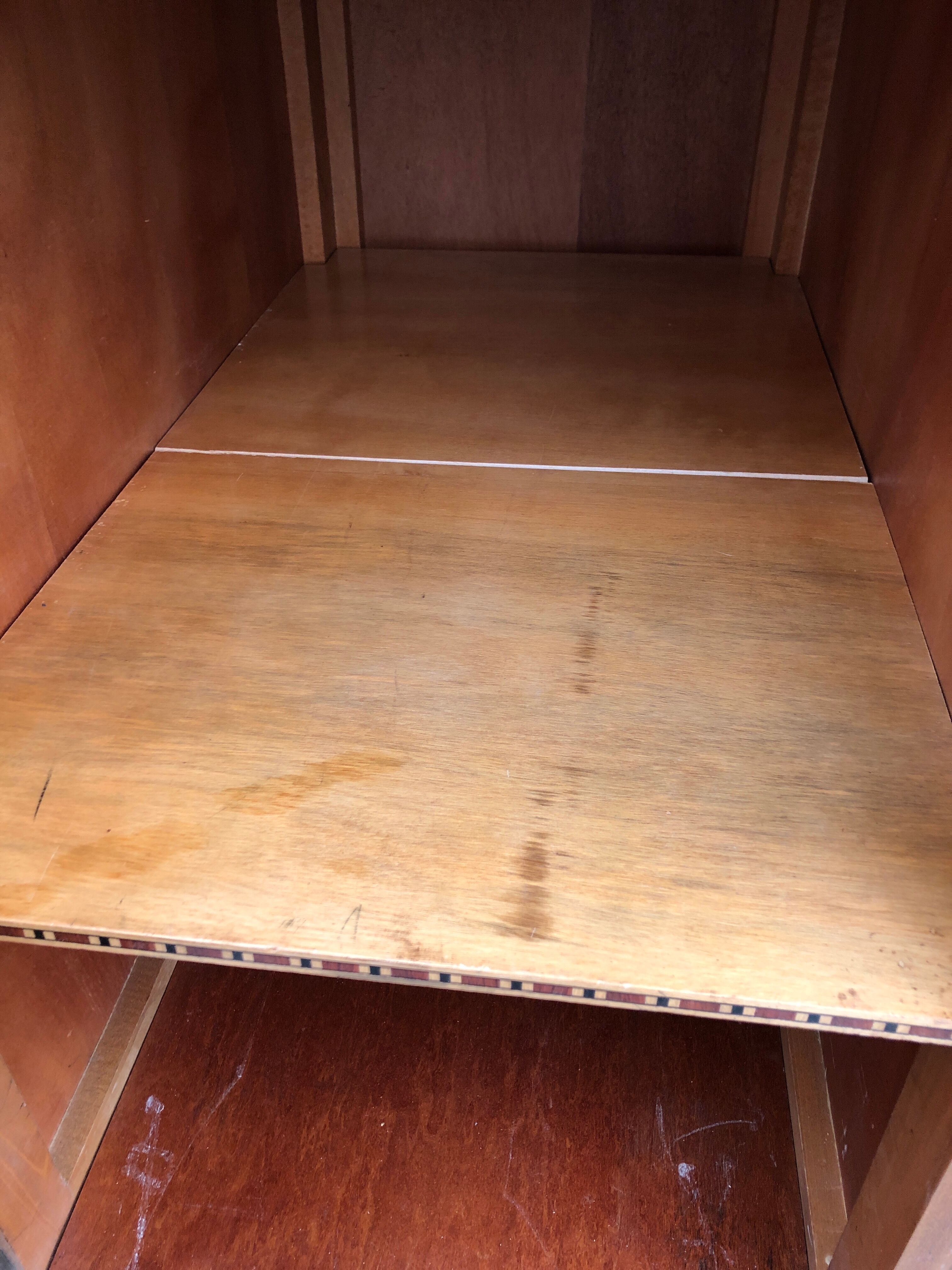 Office art deco 1930 in walnut