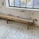 Banc en pin et chêne XL 280 cm