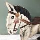 Antique wooden horse