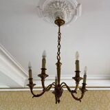 Solid Brass Gold Chandelier