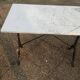 Table en marbre carrare poli