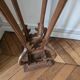Selette Art Nouveau en bois