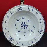 Set of 3 deep plates 19 cm in earthenware from MBFA Pornic model diff.