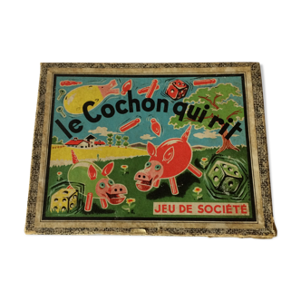 vintage board game The Laughing Pig