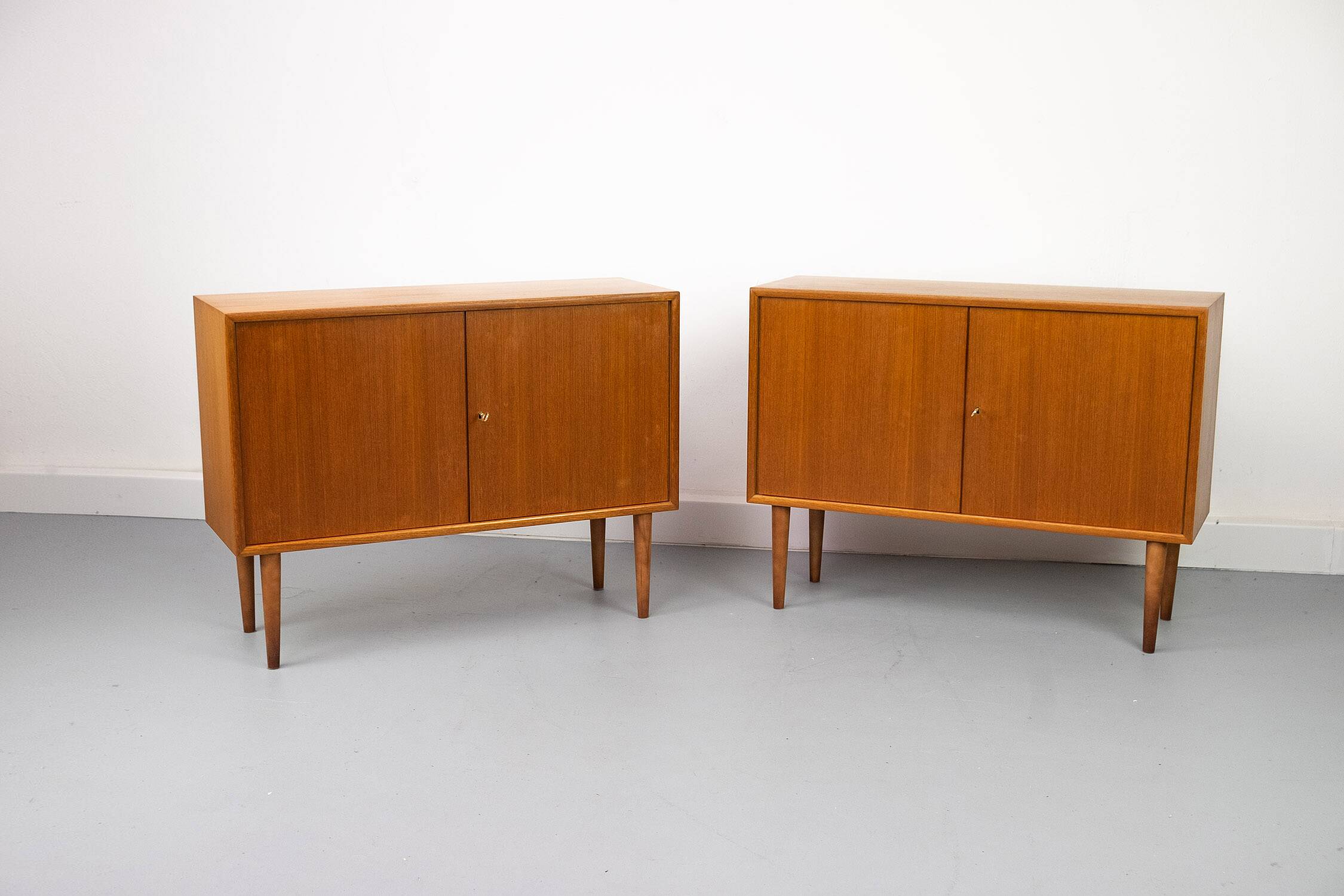 Mid-Century Teak Sideboards from WK Möbel