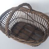 Rattan basket or wicker basket