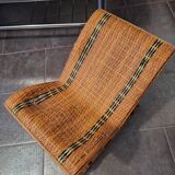 Rattan footrest