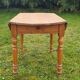 Wooden round table