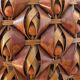 Large vintage woven lamp base in Riviera/Boho style from the 1970s.