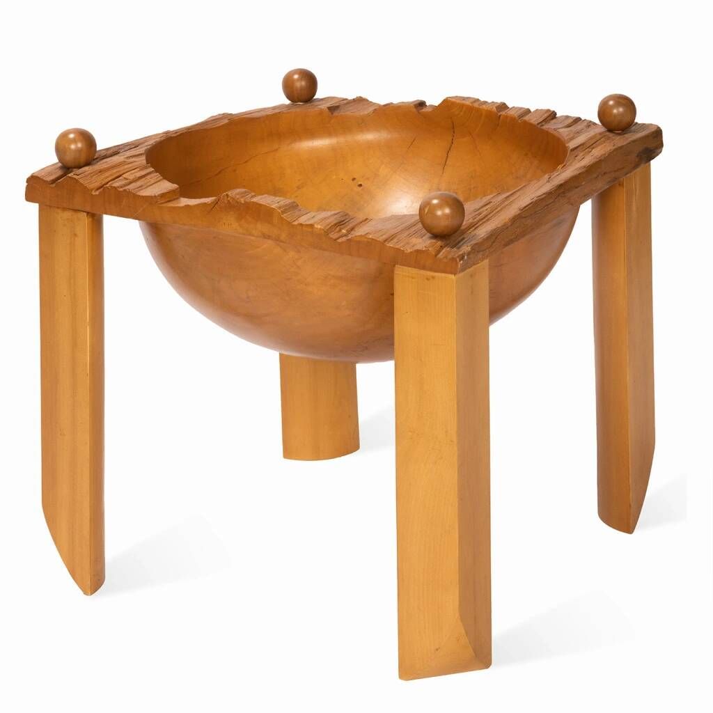 Unique wooden table by Antonín Hepnar